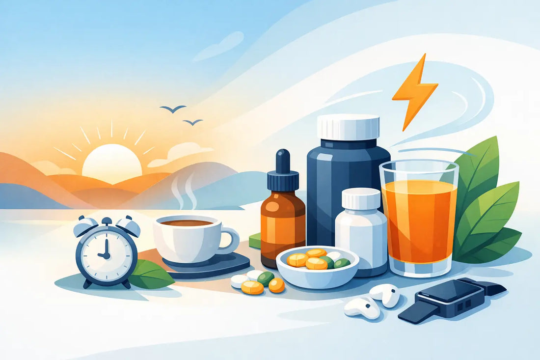 A Morning Supplement Routine for Energy That Lasts