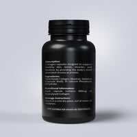 Pump House Collagen 400mg capsules pot, alternative view