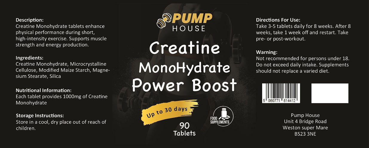 Creatine MonoHydrate Power Boost