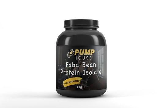 Pump House Faba Bean Protein Isolate 1kg bag, front of pack