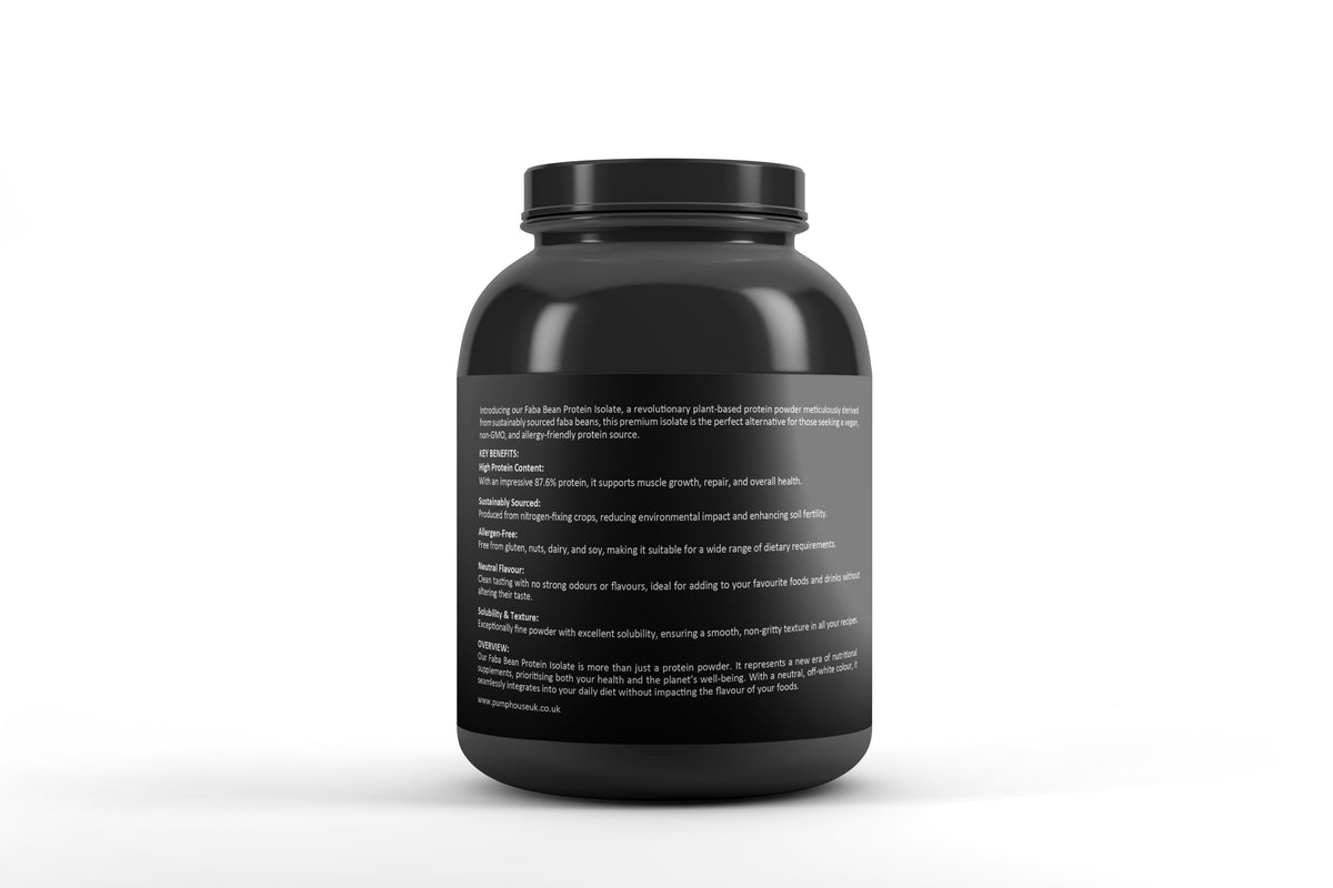 Pump House Faba Bean Protein Isolate 1kg bag, alternative view