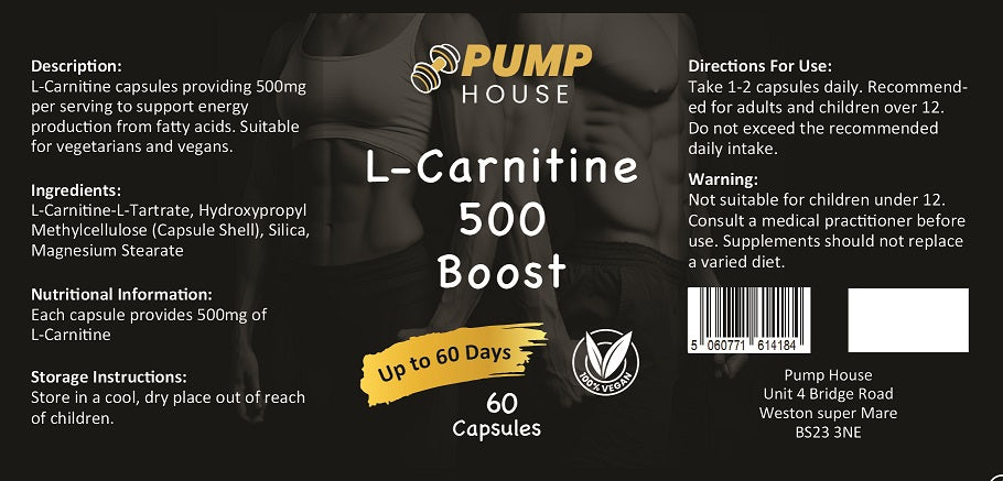 L-Carnitine 500 Boost