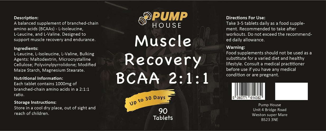 Muscle Recovery BCAA 2:1:1