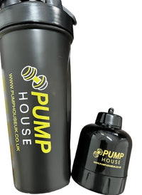 Pump House supplement storage bottle, alternative view